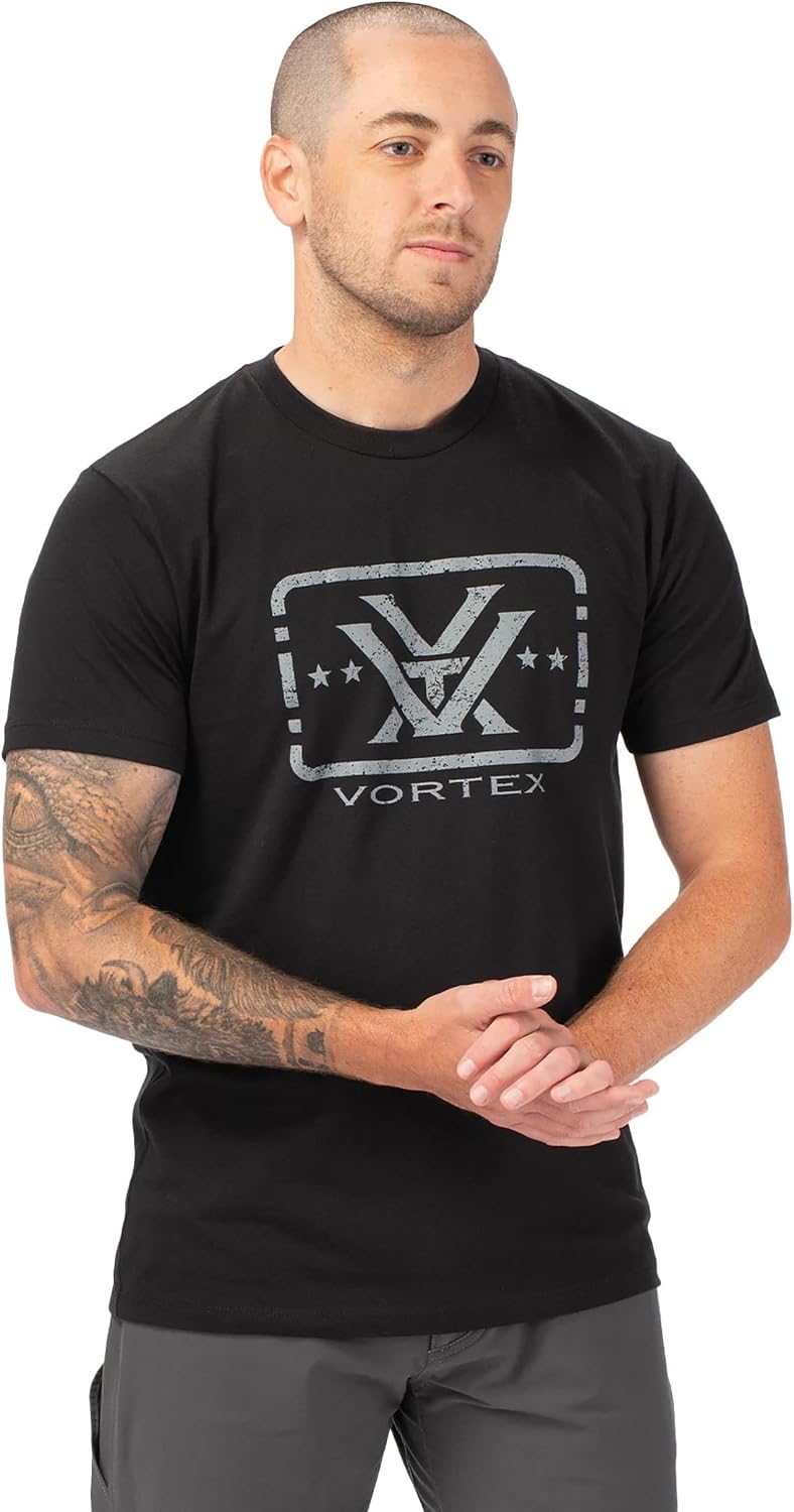 Vortex Men's Trigger Press Short Sleeve T-Shirts