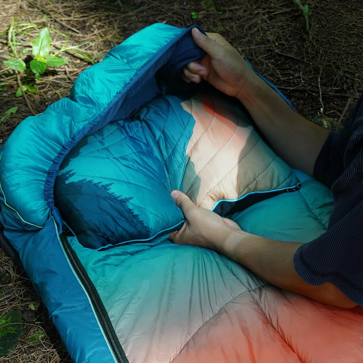 Camping Pillow Compressible Travel Pillow Lightweight Camp Pillow