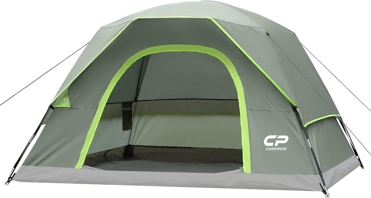 CAMPROS CP Tents for Camping 2/4/6 Person, Waterproof Windproof Dome Tent