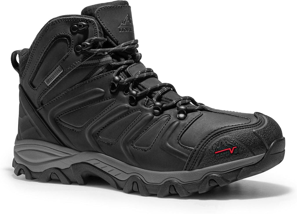 NORTIV 8 Men's Ankle High Waterproof Hiking Boots