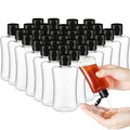 Domensi 36 Pcs 3.4 oz Travel Bottles with Flip Cap Lotion Squeeze Bottle