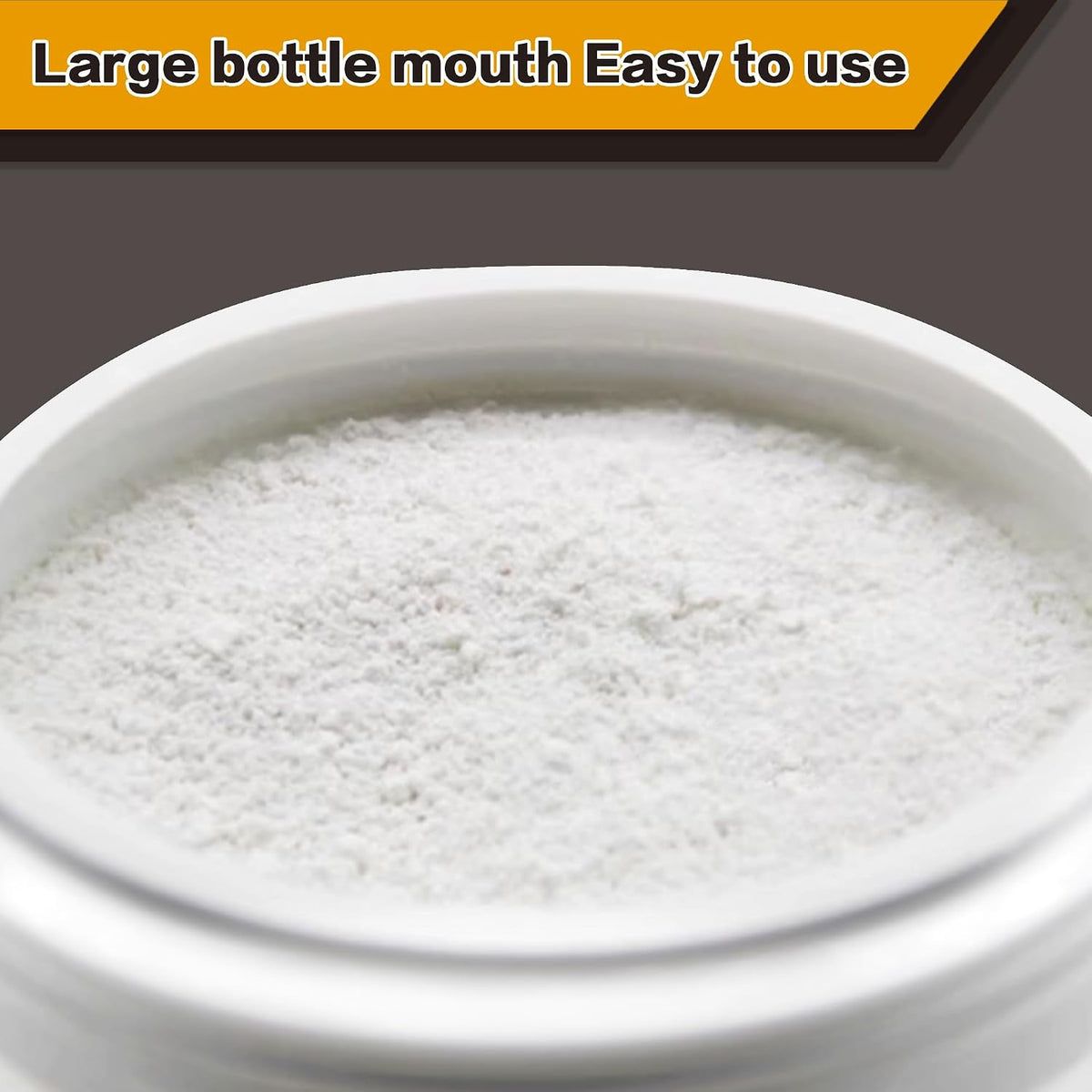 1 LB Loose Gym Chalk Bucket with Empty Chalk Bag & Spoon