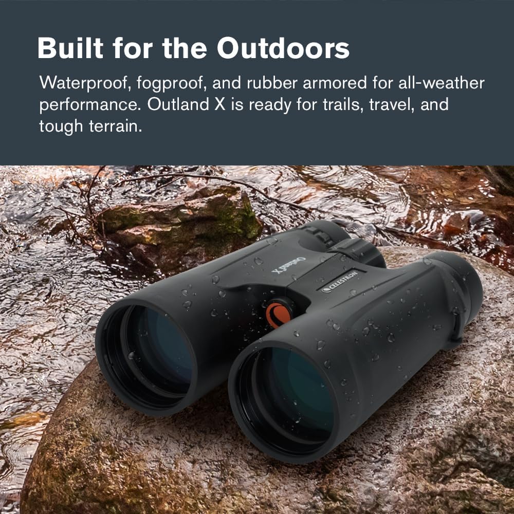 Celestron Outland X 10x50 Binoculars for Low-Light Wildlife Views