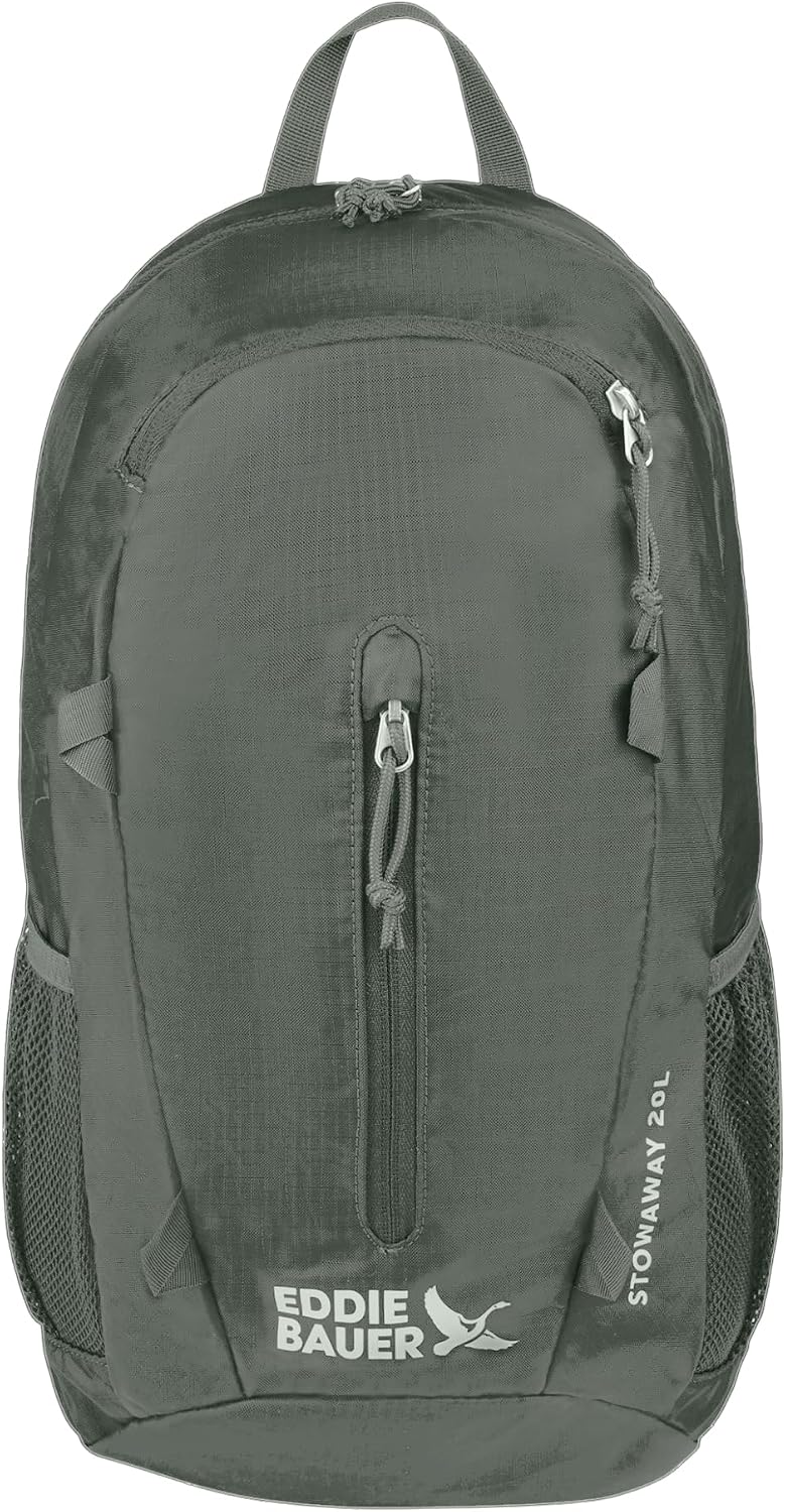 Eddie Bauer Stowaway Packable Backpack - Dark Forest, 20L