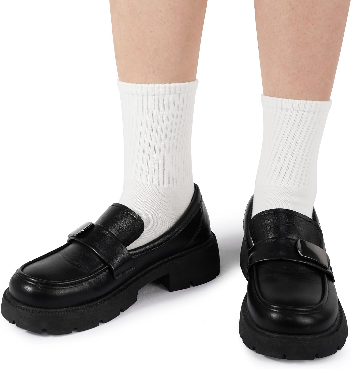 BomKinta Women Calf Socks Athletic Crew Sock