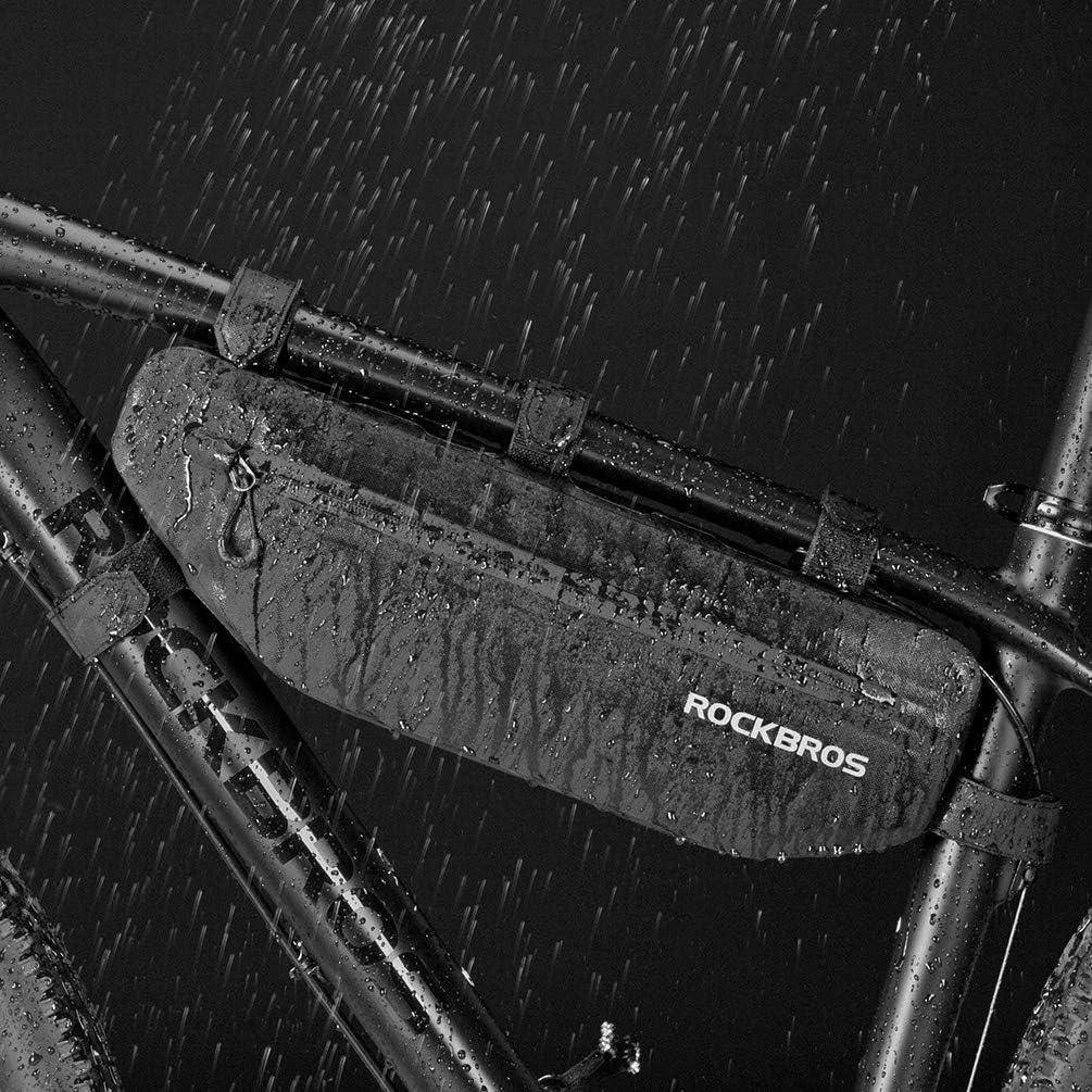 ROCKBROS Bike Frame Bag 840D Nylon Waterproof Bike Triangle Bag Bicycle