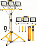 21000-Lumen LED Work Light with Stand for Job Site Garage