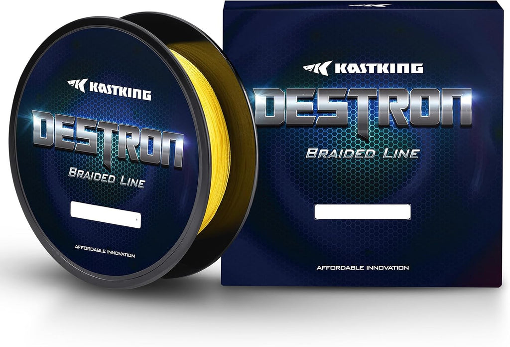 KastKing Destron Braided Fishing Line, Ultra-Thin Diameter & High Strength