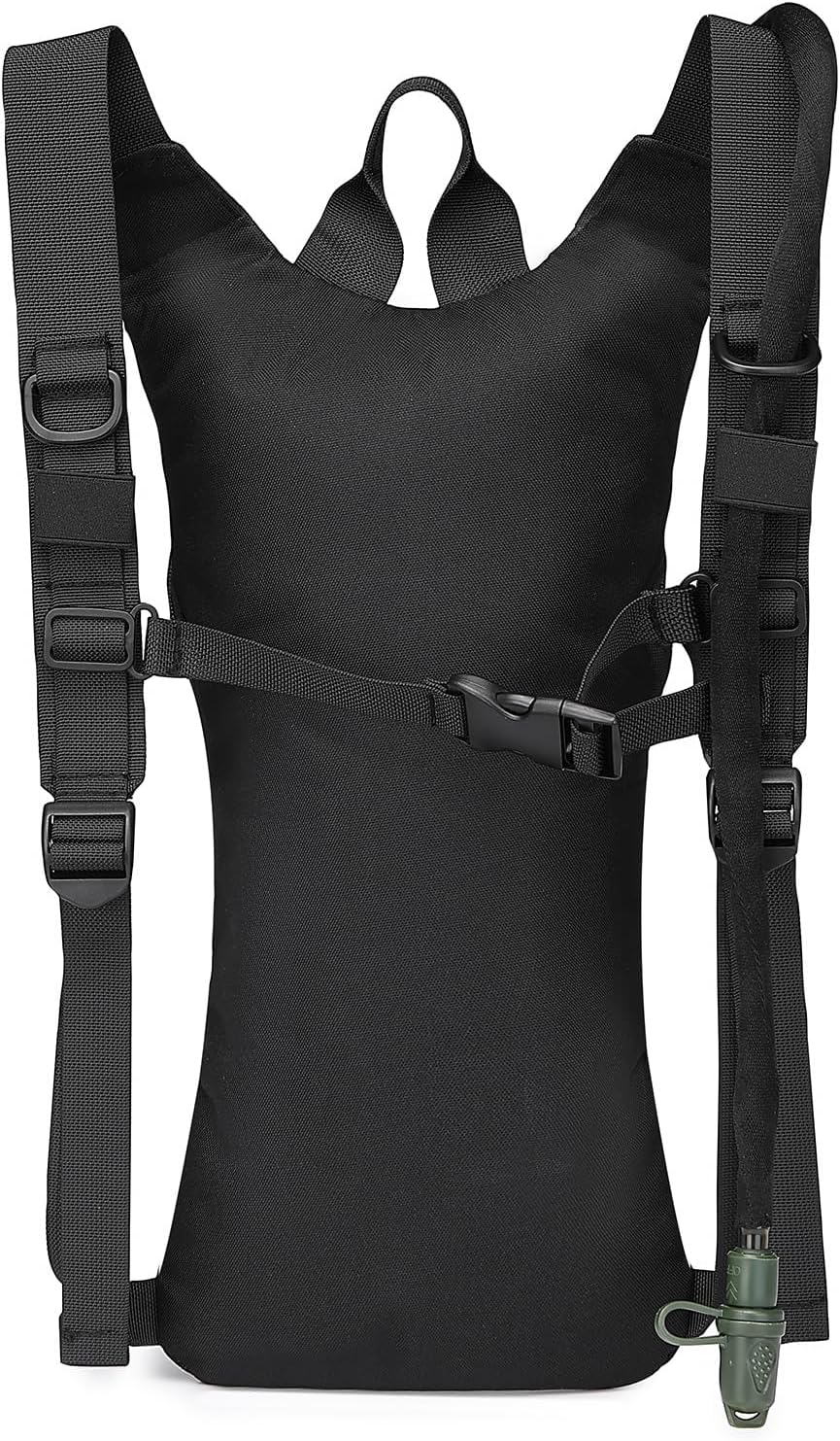 Insulated Water Hydration Pack Bag with 3L TPU Bladder Tactical Molle Hydration Backpack for Hiking Cycling Running