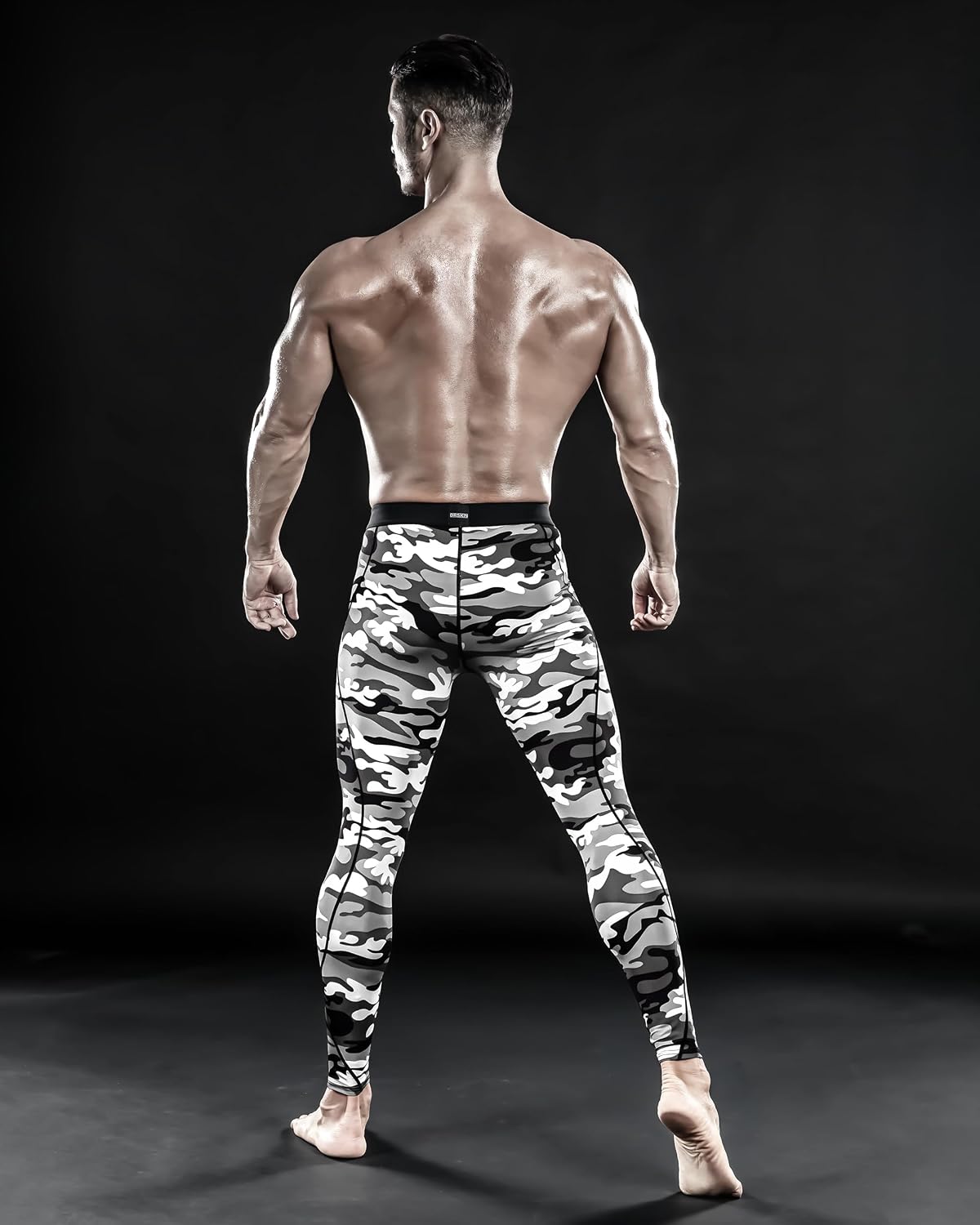 DRSKIN Men’s Compression Pants (5/4/3 Pack) Quick Dry Tights Leggings Sports Baselayer Running Gym Workout