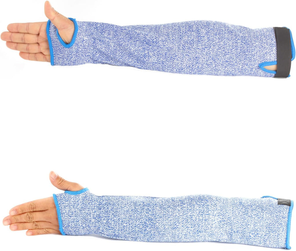 Cut Resistant Arm Sleeves, Protective Forearm Guards for Thin Skin, Gardening & Work 1 Pair