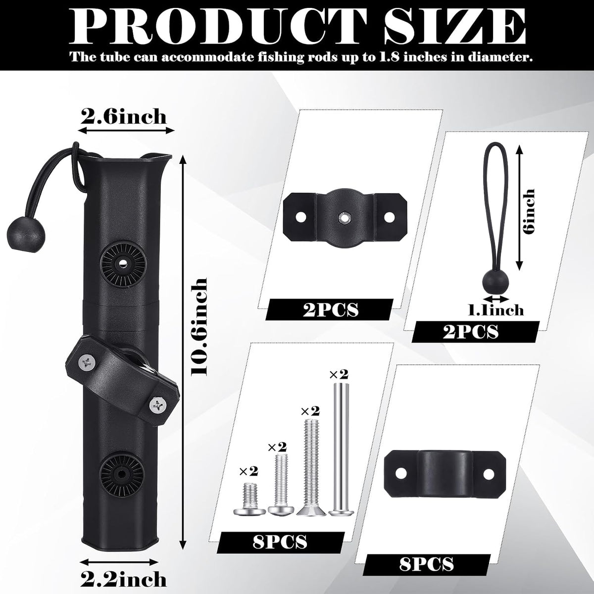 Seenelling Fishing Rod Holder for Bike