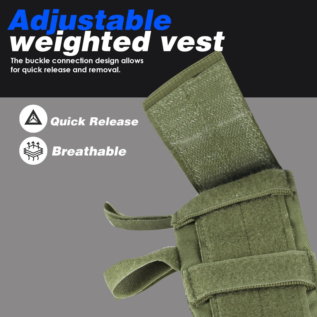 Tactical Weighted Vest for Men and Women Strength Training Running Workout