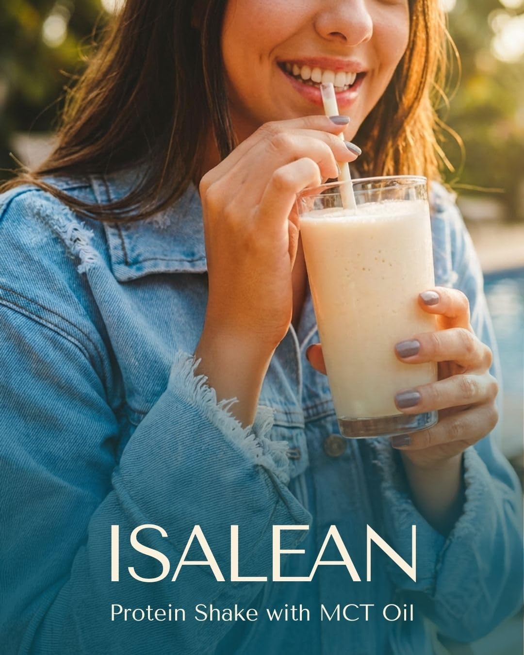 Isagenix IsaLean, 24g Protein Shake, Creamy Vanilla, 27.7 oz