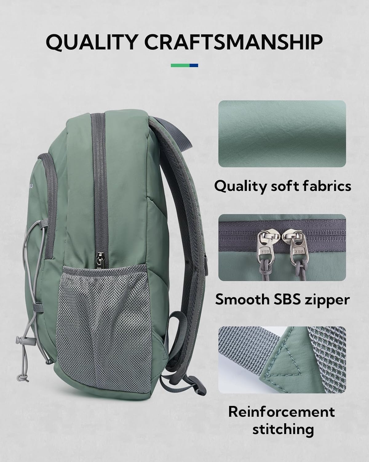 WATERFLY Small Hiking Backpack: 12L Outdoor Daypack For Women Men Teenager