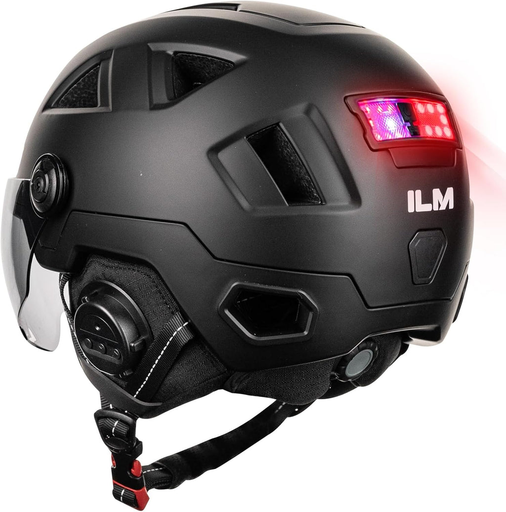 ILM Adult Bike Helmet Road Cycling Electric Bicycle Escooter Ebike E3-12LS