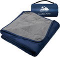 Large Waterproof Outdoor Blanket Thick Fleece 80" x 58"