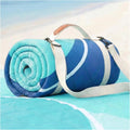 RYCHIC Waterproof Beach Blanket Picnic Outdoor Camping Mat Rug Oversized Extra Large Foldable Sandproof Sand Free Big XL Giant Towel Hawaii Honeymoon Essentials Women Summer Must Have Vacation Gift