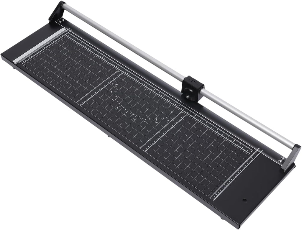 Precision Manual Rotary Paper Trimmer 36 inch Sharp Photo Paper Rolling Cutter Heavy Duty