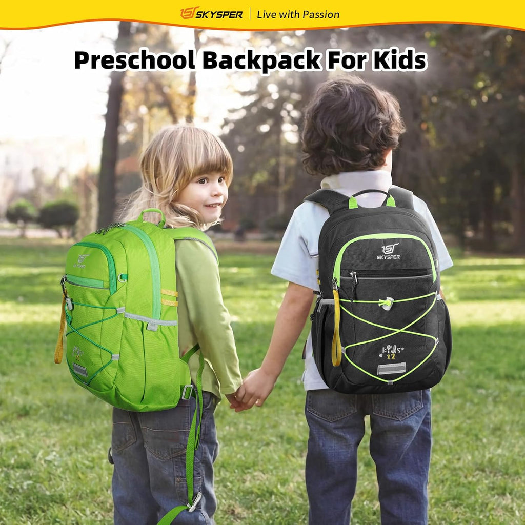 SKYSPER Kids Backpack 12L/18L Kids Travel Backpack Boy Girl for Ages 4-10