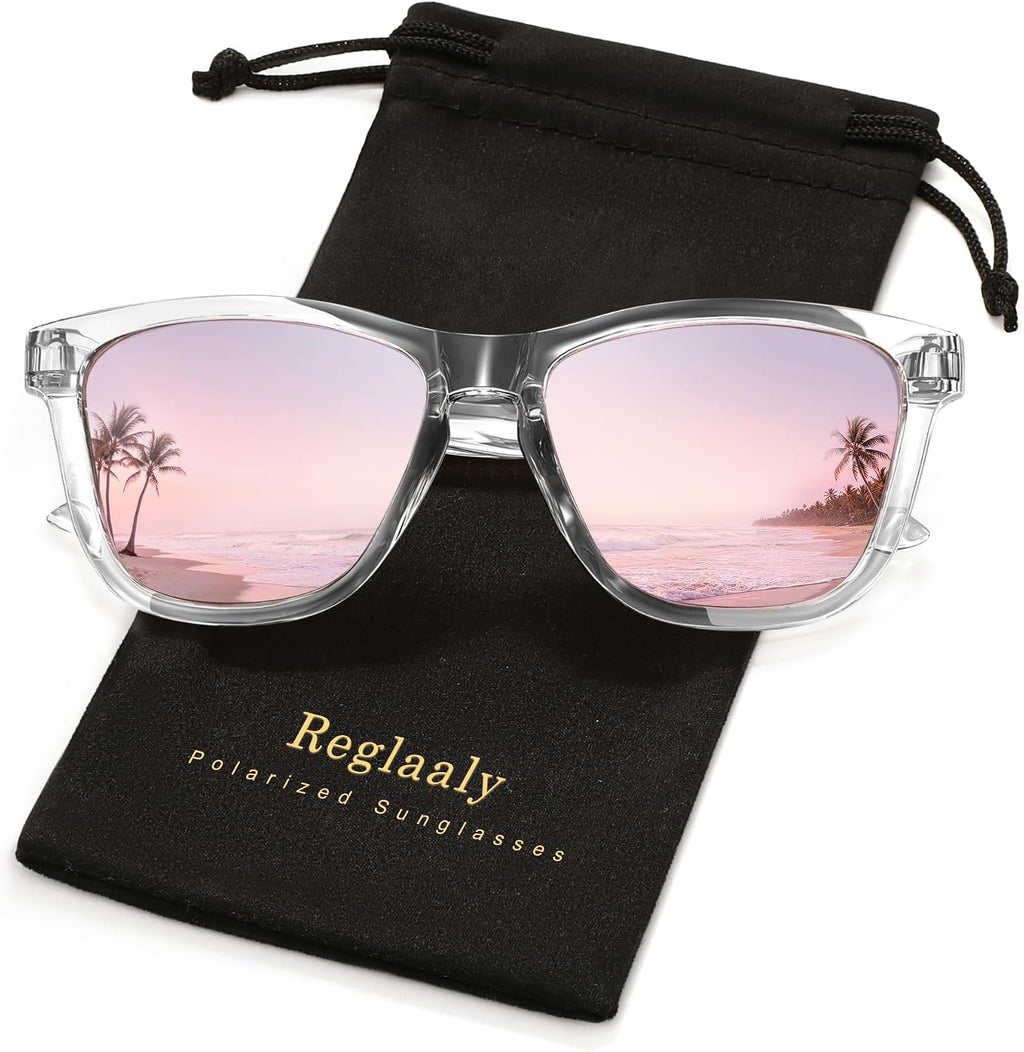 Polarized Retro Trendy Sunglasses Womens Mens UV Protection Shades