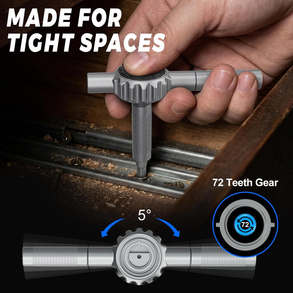 STREBITO Magnetic Screwdriver Set, 67-in-1 Ratcheting Screwdriver Set