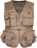 Spanye Mens Outdoor Fishing Vest Safari Travel Photography Vests Jacket Multi Pocket