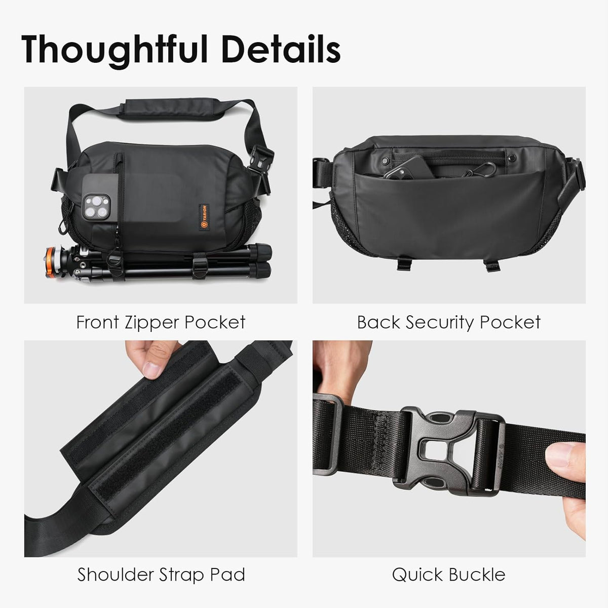TARION Urban Camera Shoulder Sling Bag Compact 5.5L XProber