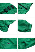 Lovelonglong Waterproof Dog Raincoat – 4-Leg Full Body Dog Rain Suit with Reflective Strips & Leash Opening, Outdoor Dog Jacket for Rainy Weather