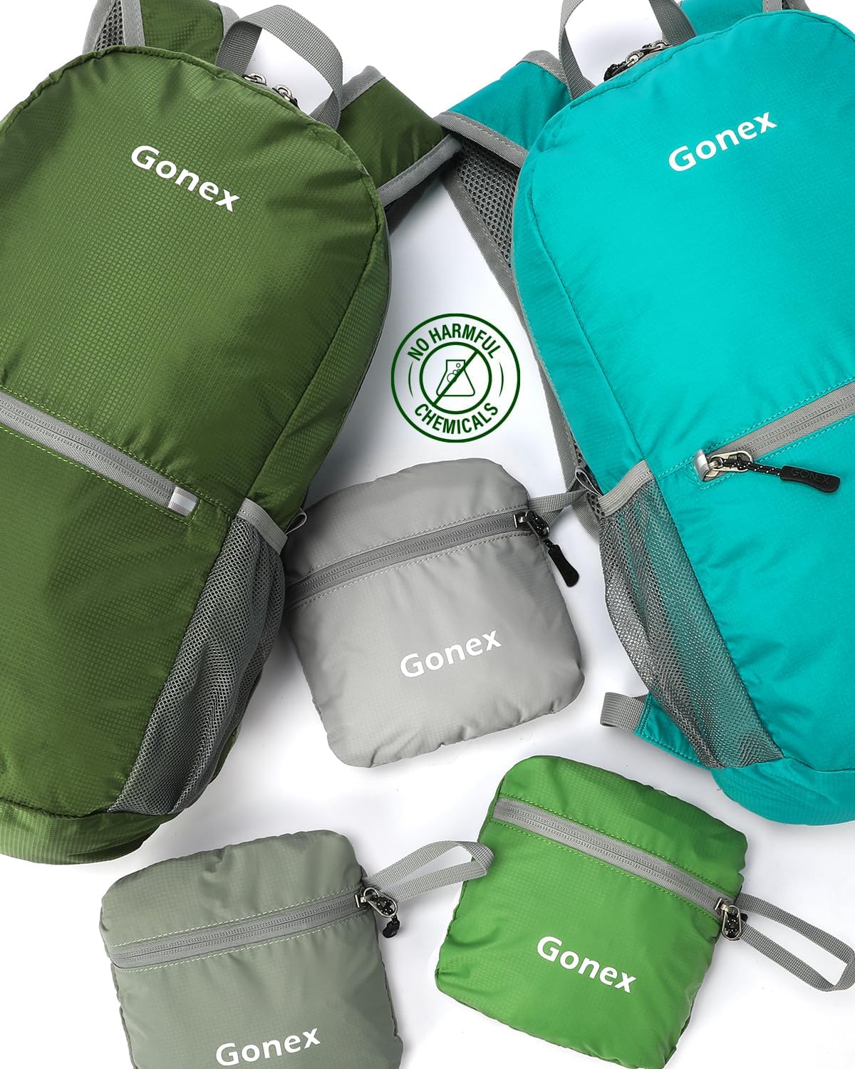 Gonex Packable Daypack Backpack 20L Lightweight Foldable Travel Bag