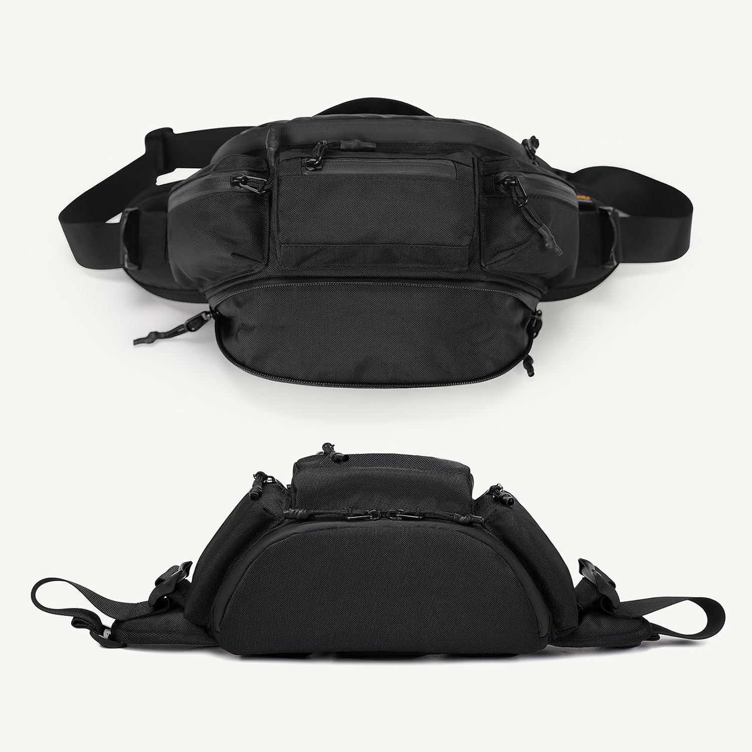 reeyee 6.5L Expandable Waist Pack for Men, Large Hip Pack for Cycling