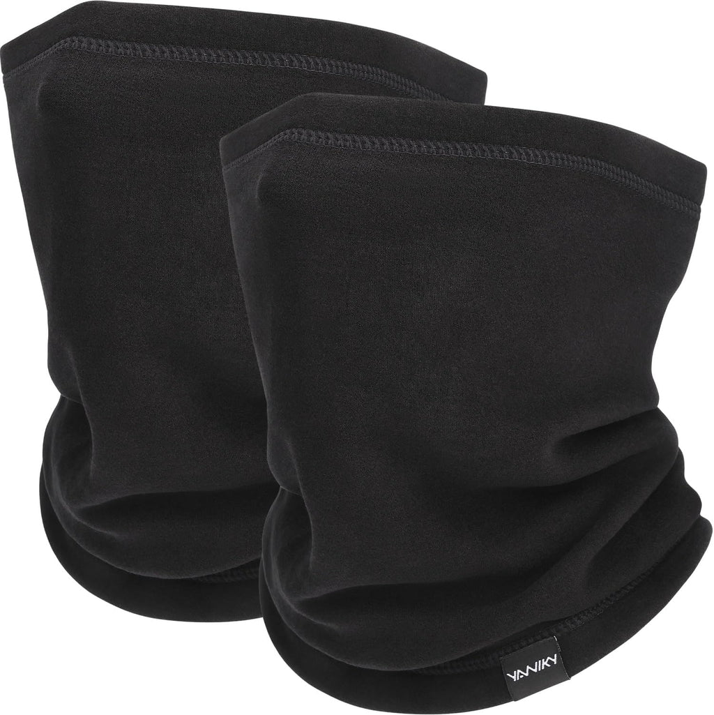 YANIKY Neck Gaiter Winter Neck Warmer for Men & Women Windproof Face Mask for Cold Weather Breathable Ski Face Cover Scarf