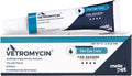 Vetromycin Pet Eye Ointment for Dogs and Cats 1/8 oz /5gr, 1 Tube - Gentle Daily Eye Care, Easy Topical Application