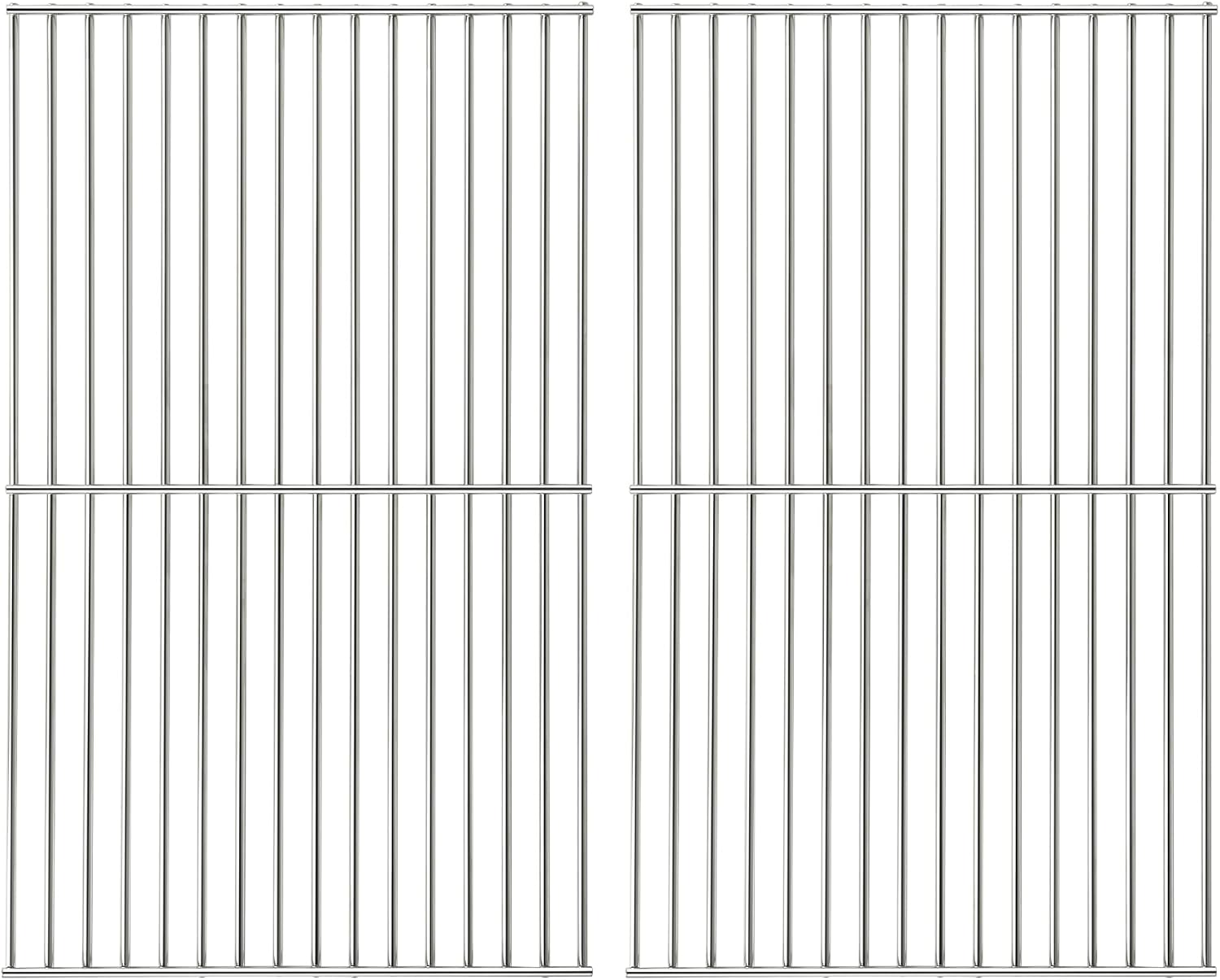 Grill Grates for Pit Boss Lexington 500 540 Series Stainless Steel Cooking Grid Grate Grilling Rack Wood Pellet Smoker Pitboss PB540 PB500LX-005 Replacement Parts 31172 BBQ Accessory