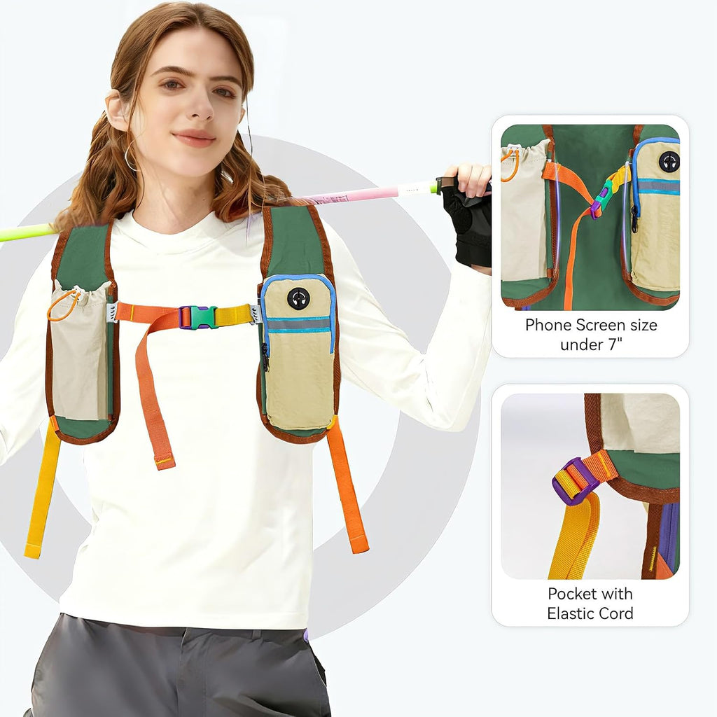 Small Hiking Backpack Travel Daypack 15L Colorful Lightweight Packable Foldable Casual Backpack for Women Men