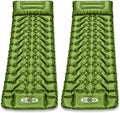 2 Pack Camping Sleeping Pad, 4 in Thick, 30 oz