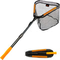 Floating Fishing Landing Net - Foldable for Freshwater or Saltwater - Folding and Fly Fishing