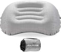 Alpcour Camping Pillow – Large, Inflatable, Ultralight Sleeping Pillow with Easy Blow Up Design, Soft Waterproof Exterior Cover and Compact Carry Case for Hiking, Backpacking, Airplane Travel & More
