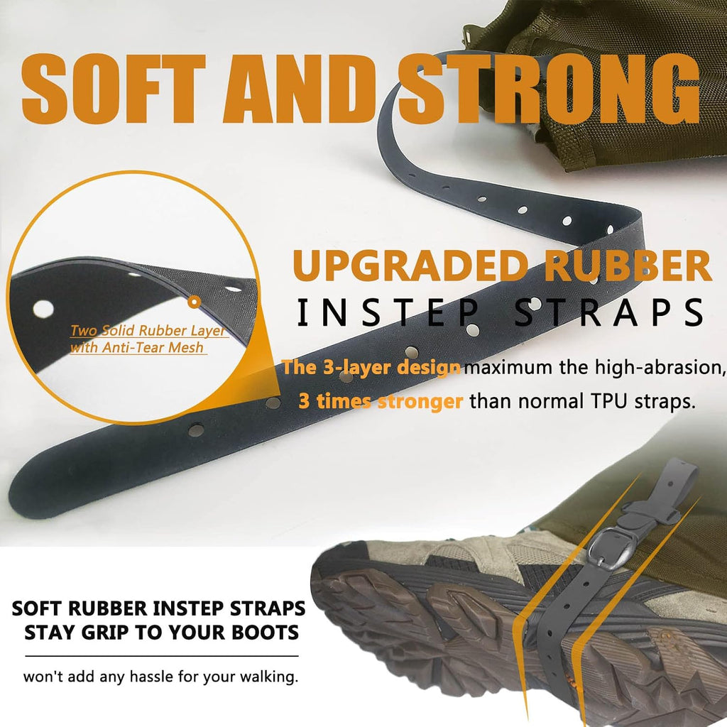 Frelaxy Leg Gaiters Ultra HIGH-Performance Hunting Gaiters Hiking Gaiters