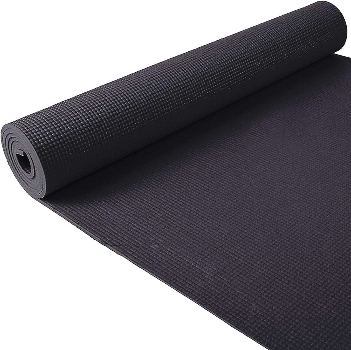 Fitvids All Purpose 1/4-Inch High Density Anti-Tear Exercise Yoga Mat with Carrying Strap with Optional Yoga Blocks, Multiple Colors