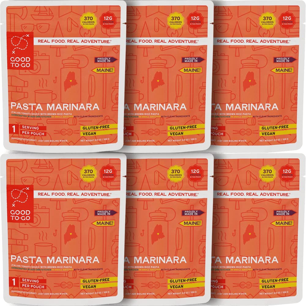 GOOD TO-GO Mexican Quinoa Bowl (6-Pack of Single Servings) | Camping & Backpacking Food | Just Add Water Backpacking Meals | Good To-Go Dehydrated Meals Taste Better Than Freeze Dried Food