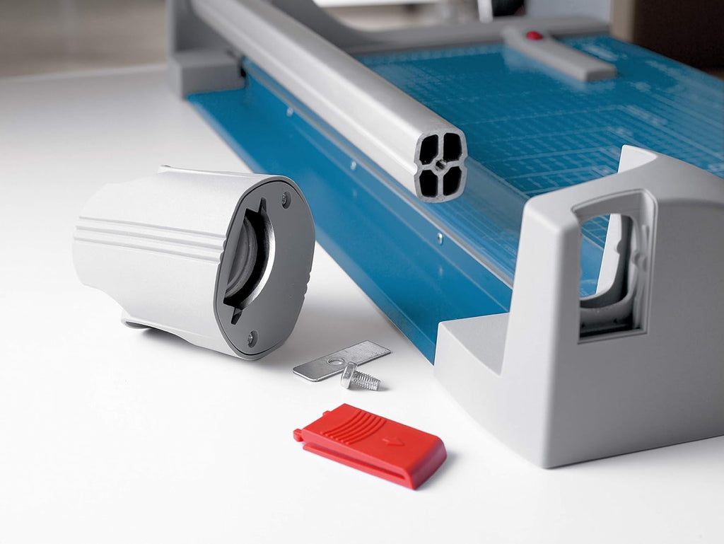Dahle 444 Premium Rotary Trimmer, 26" Cut Length, 25 Sheet Capacity, Self-Sharpening, Automatic Clamp, German Engineered Paper Cutter