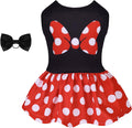 CuteBone Dog Mesh Dress Puppy Sundress Pet Outfit Summer Fashion for Small Dogs Girl Cat Clothes