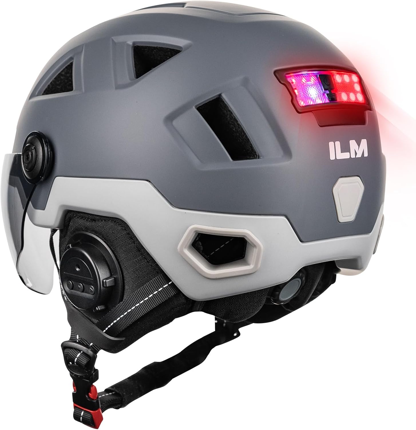 ILM Adult Bike Helmet Road Cycling Electric Bicycle Escooter Ebike E3-12LS