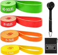 Resistance Bands for Working Out, 5-125LBS Pull Up Assist Bands Set