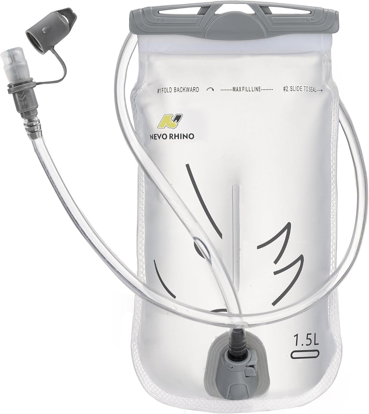 N NEVO RHINO Hydration Bladder 1.5L - 2L- 3L Leak Proof Water Reservoir