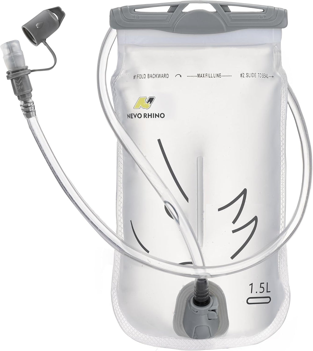N NEVO RHINO Hydration Bladder 1.5L - 2L- 3L Leak Proof Water Reservoir