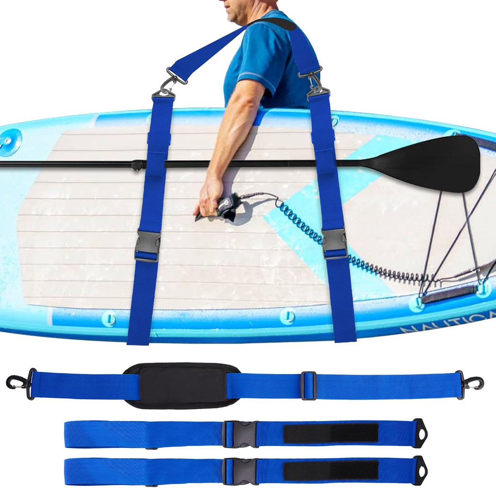 Kayak Shoulder Strap, Surfboard Paddle Board Accessories, Hands-Free SUP Carrying Strap for Boards