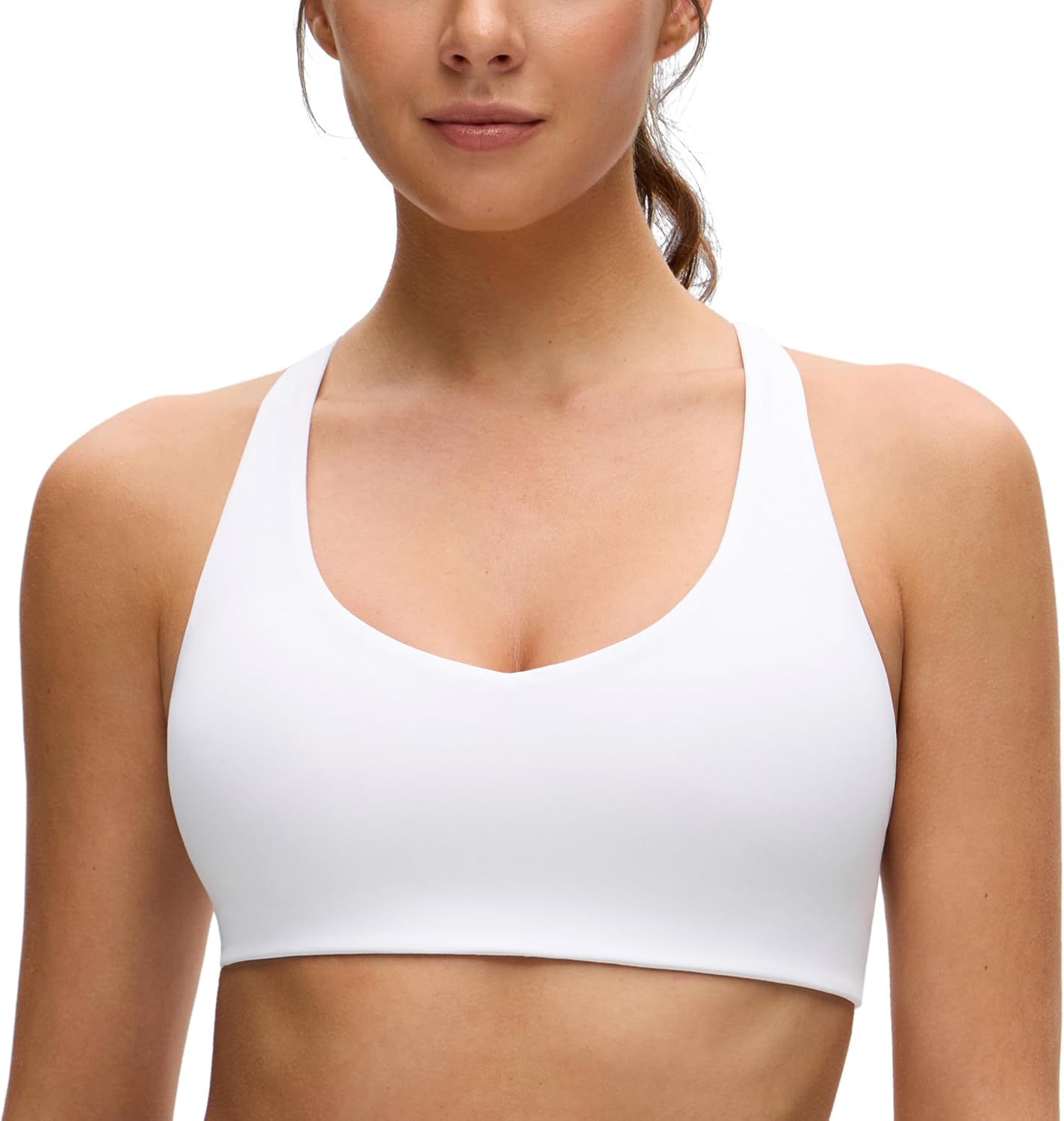 CRZ YOGA Butterluxe Racerback Sports Bras