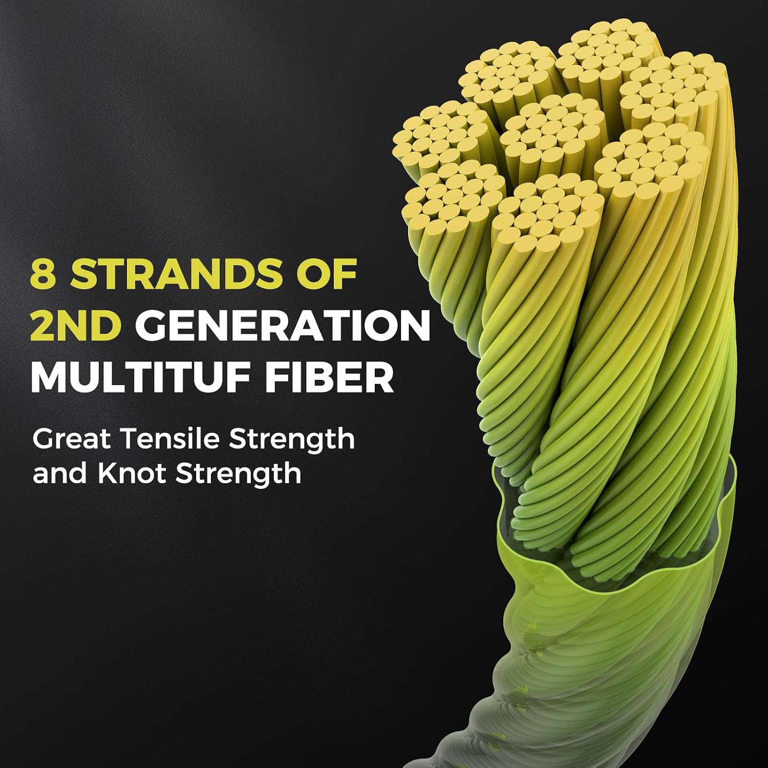 KastKing Destron Braided Fishing Line, Ultra-Thin Diameter & High Strength